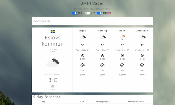 Preview of JMHI Weather