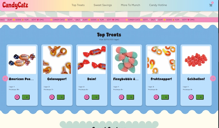 Preview of CandyCatz Candy Store